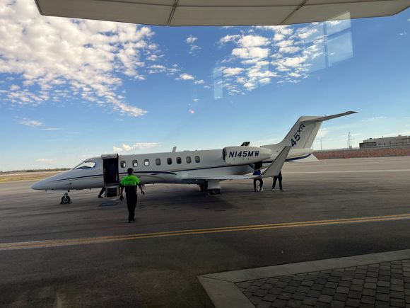 And here is what you are for:  The Lear Jet 45XR.... more to come!  