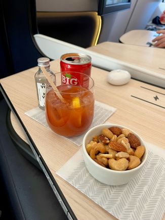 Bloody Mary with nuts