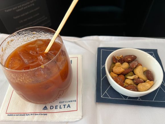 The filthy Bloody Mary was great
