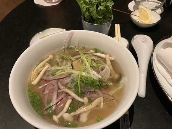 Pho with wagyu beef