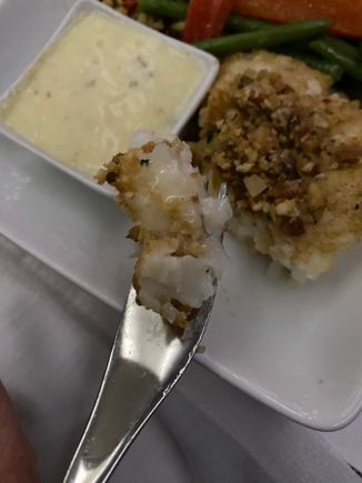 I really did have a good piece of fish