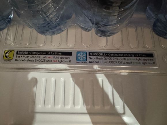 Fridge Instructions