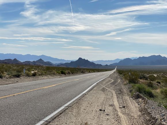 Somewhere in the middle of nowhere driving around the Southwest USA.