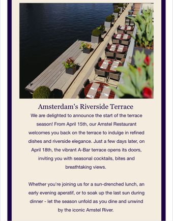 The A-bar terrace, April, 18