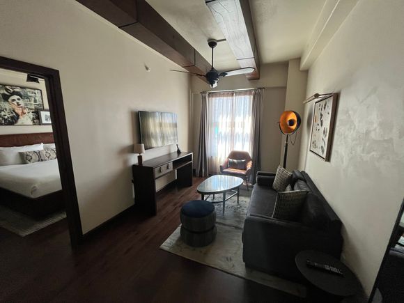 One Bedroom Suite: Living Room
