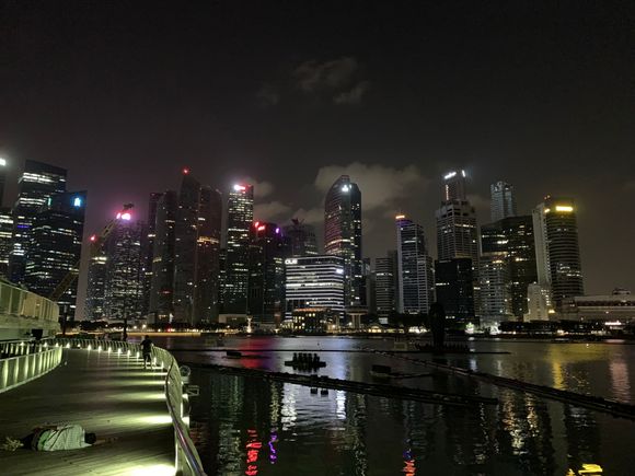 Singapore at night