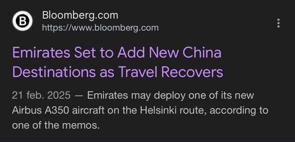 I can’t access the article but Helsinki is mentioned. 