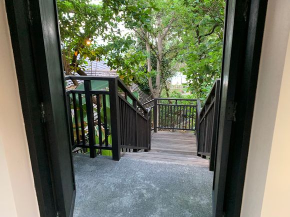 Entrance to our villa 