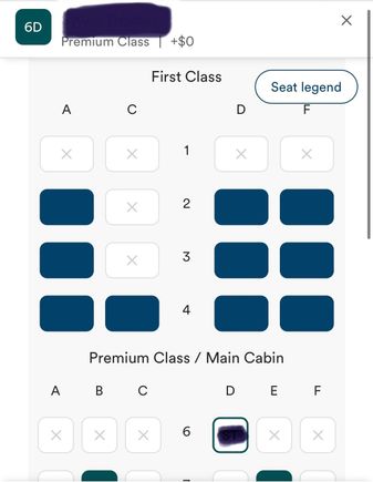 Ten F available at T-4 and still listed as available for a $500+ upgrade. This has been the case on my last 5 flights.   Not laughing anymore. 