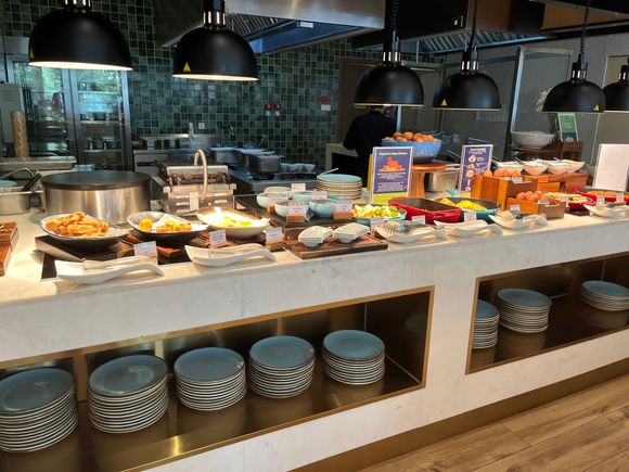 Huge selection available at Breakfast