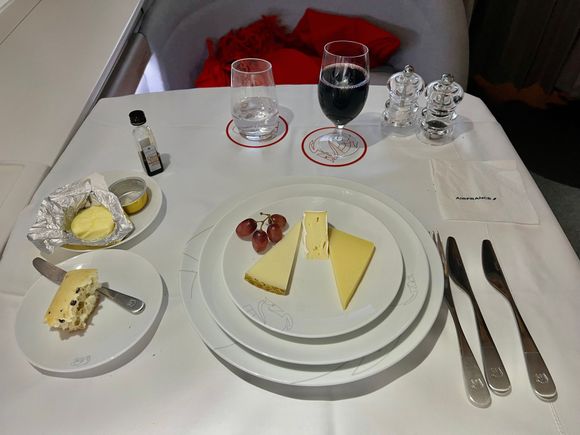 Not French cheese course