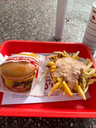 My breakfast of champions. 