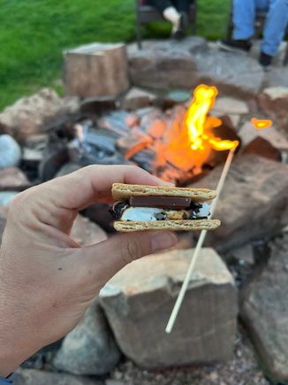 S’mores kits are free at the front desk! 