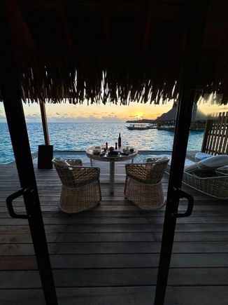 Sunset room service right from our OVW
