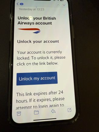 Please can someone confirm that this is a genuine BA email