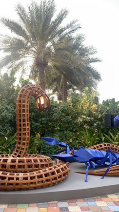 Garden area