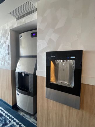 Filtered water station