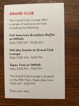 List of globalist amenities. 