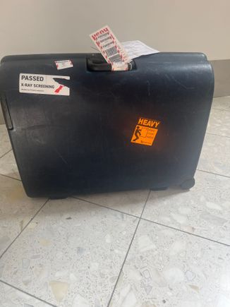 Arrived this afternoon on a domestic Air New Zealand flight  😀
Huge thanks to Lana at Menzies in Auckland, Sally at Air  New Zealand in Christchurch and Lucas at Qantas’ handling agents in Christchurch, all of whom played their own special part in expediting the process today.