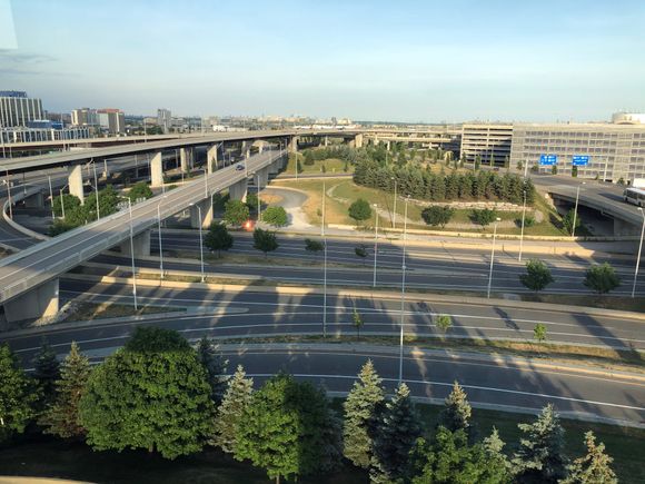 I always thought it would take the zombie apocalypse to make YYZ look like this and not "some little flu".
