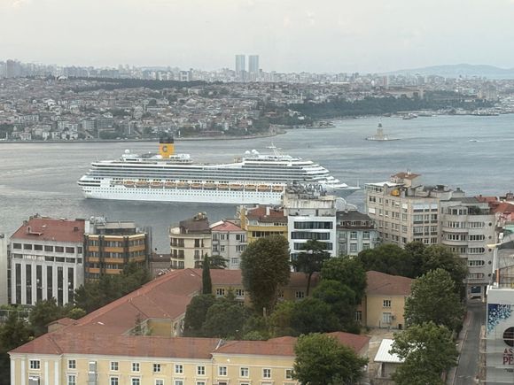 With views on the Costa Cruise ship (rather do Holland America, Celebrity or Seabourn. Norwegian and Royal Caribean not really my cup of tea)