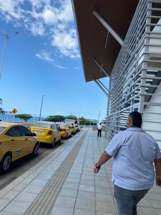 my driver was still waiting when the police let me go. he spoke no english but I got by with my broken spanish as I arranged him to be my driver for my time here in SMR