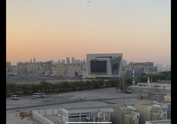 View from the balcony