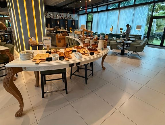 Breakfast spread 