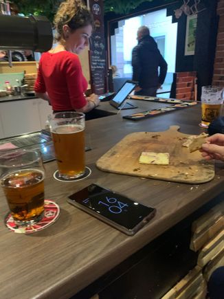 L-R
“Sex and Ale and Rock and Roll” DIPA
“Exotic” IPA
“Don’t Panic” IPA