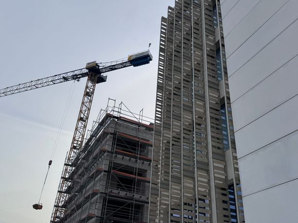 our room was directly next to the construction site