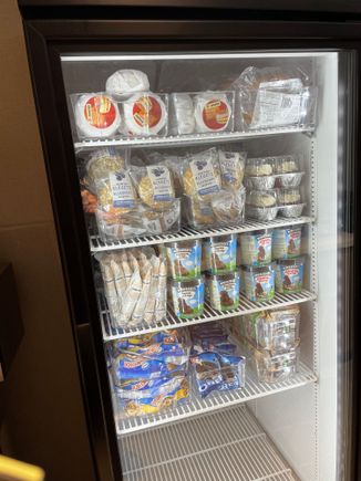 Easy on the ice cream all but at least charged to the room you can earn WOH points ;)