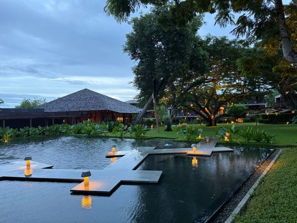 gorgeous evening view