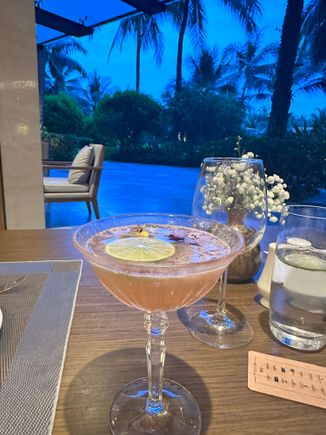Nice hand mixed cocktails