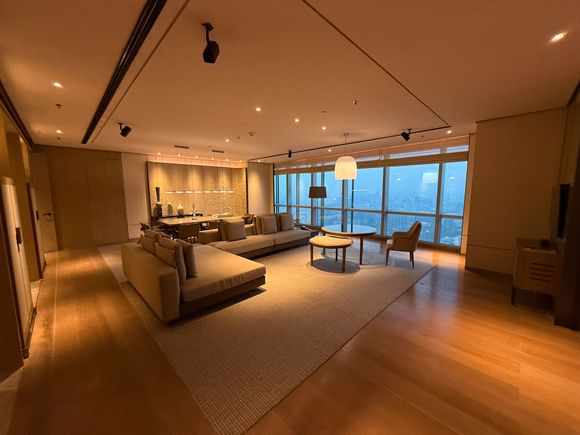 Living Room (and Dining). There a locked connecting door to a Standard Room (City View), and the noise is fully isolated. 