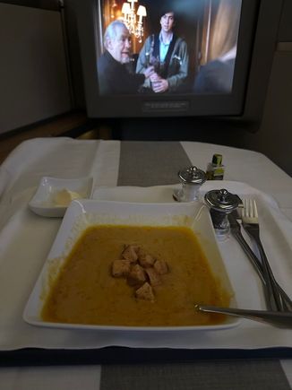 Couldn’t pass up the beer cheese soup. 