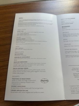 Dinner options