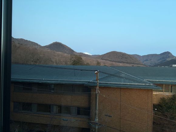 Partial Mt. Fuji view