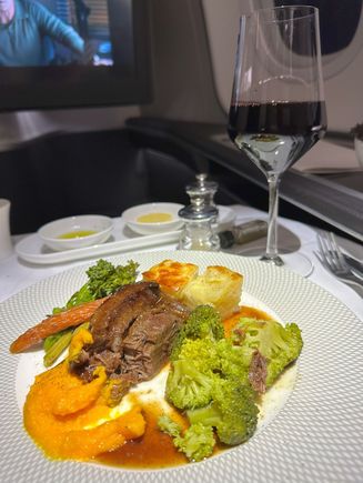 Main - looks great; tasted average.
