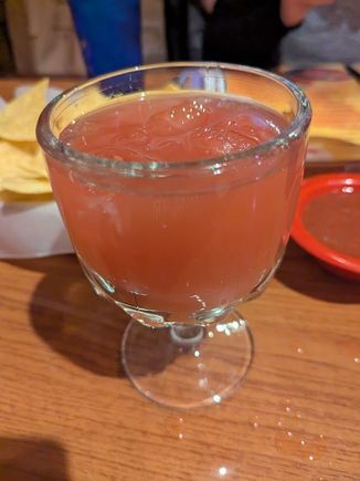 one of a few margaritas on Friday night
