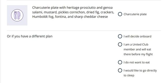 Lunch options EWR-MSP
