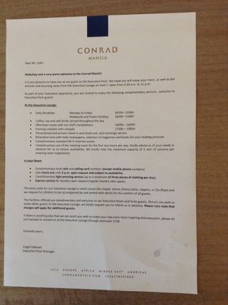 CONRAD MNL LOUNGE INFO
