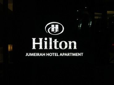 front sign