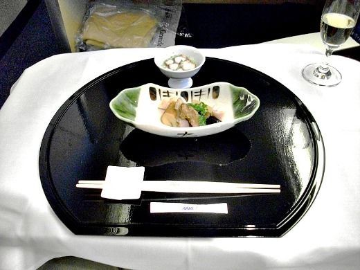 Braised abalone, simmered shrimp in ginger soy sauce