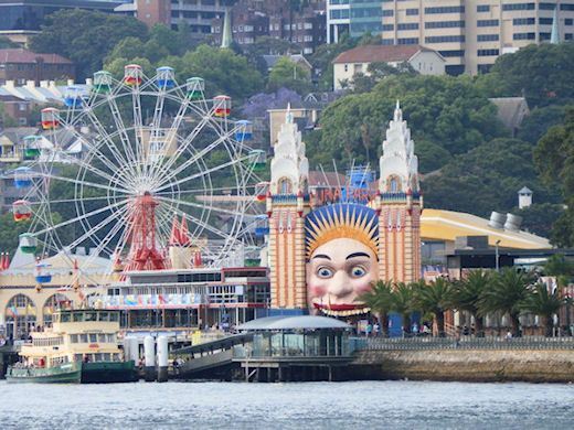 Luna Park at Milton Point, Sydney