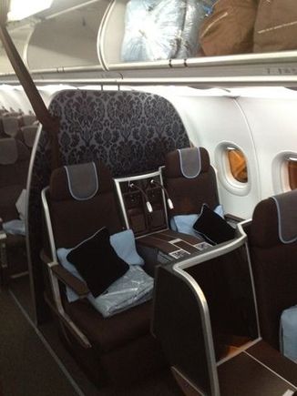 Business twin seat