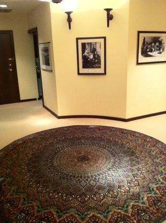 Carpet in the hallway