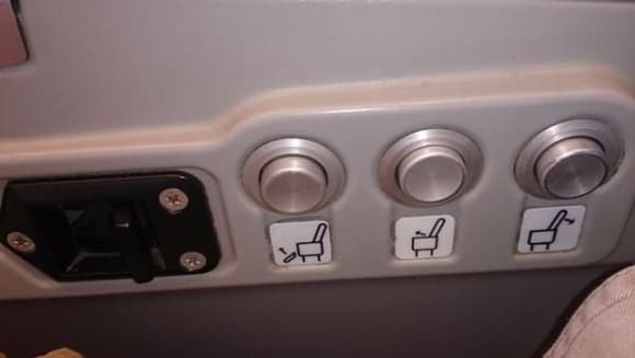Seat Controls 767 1