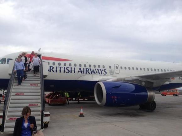 A319 at TFS. March 2014. Just landed. CE and no air bridge or separate bus to terminal, despite Iberia being handling agent. Not impressed!