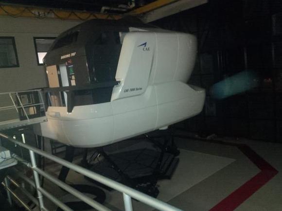Boeing 787 Simulator Houston UAL Flight Training Center