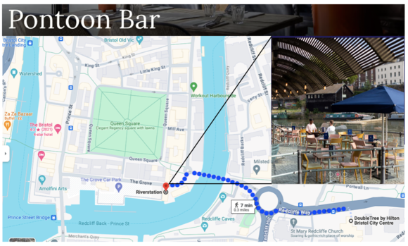 Directions from DT Hotel